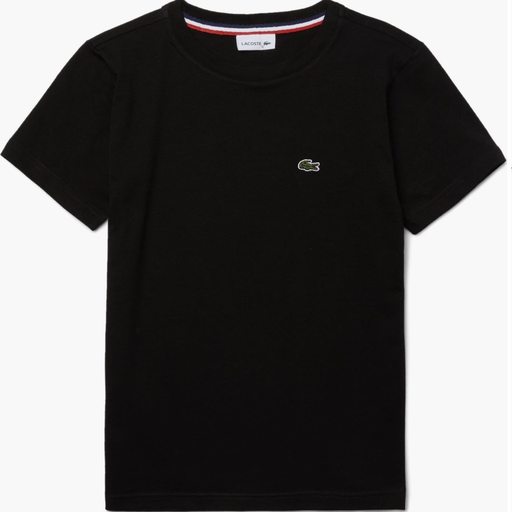 Lacoste Boys Crew Neck Tee Shirt 8